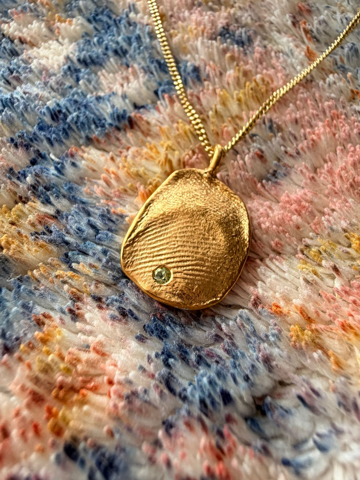 Fingerprint & Paw Print Necklace