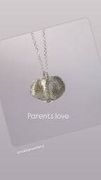 Fingerprint & Paw Print Necklace