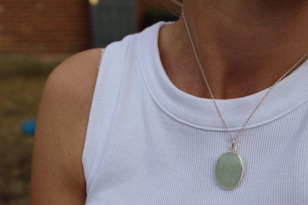 Aventurine Oval Pendant