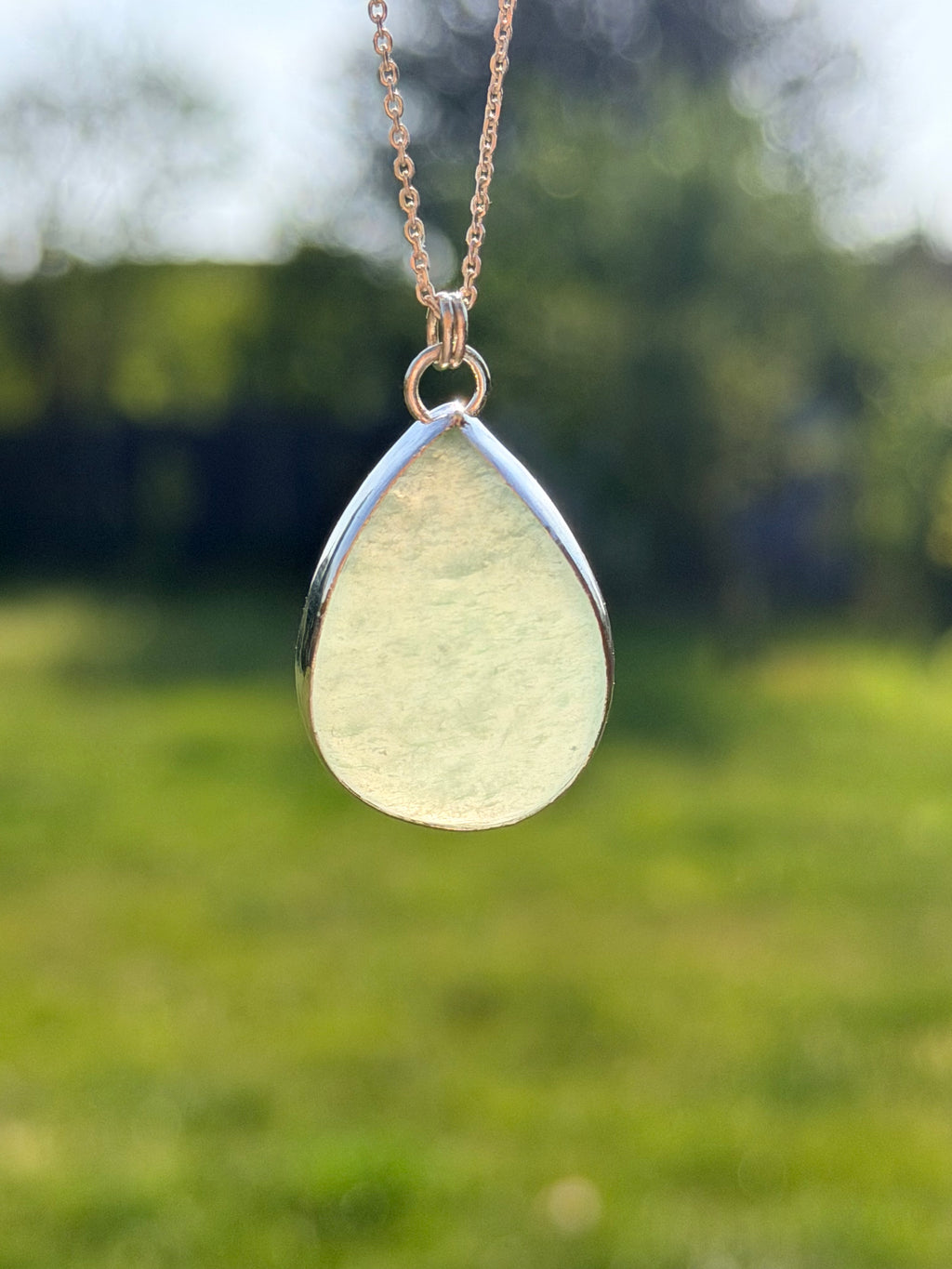 Aventurine Teardrop Necklace