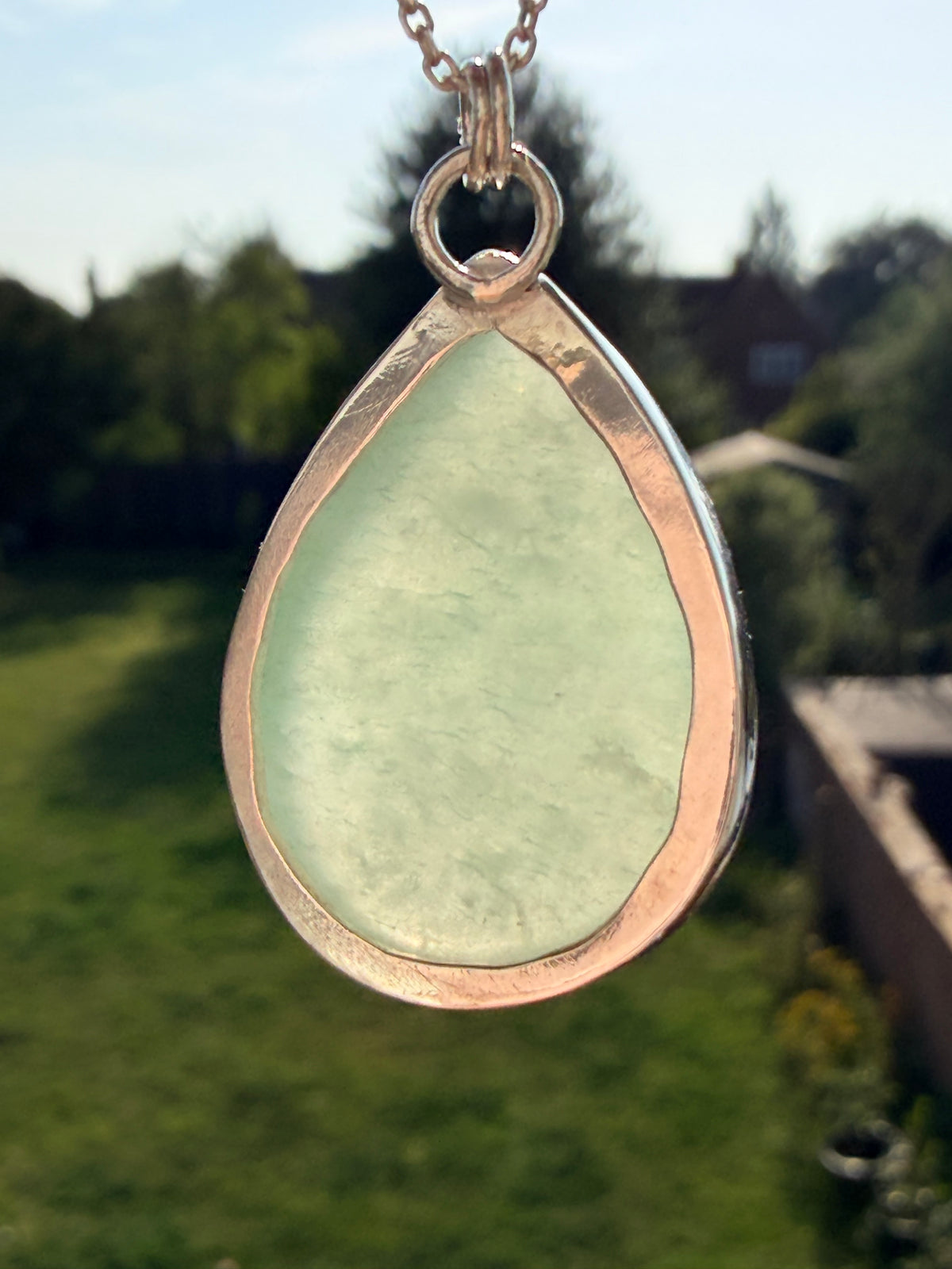 Aventurine Teardrop Necklace