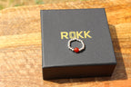 Gemstone Stretchy Ring - Sterling Silver