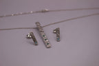 Feather Texture Natural Gemstone Earrings
