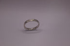 Feather Texture Natural Gemstone Ring