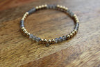Gemstone Stretch Bracelet 14ct Gold Filled