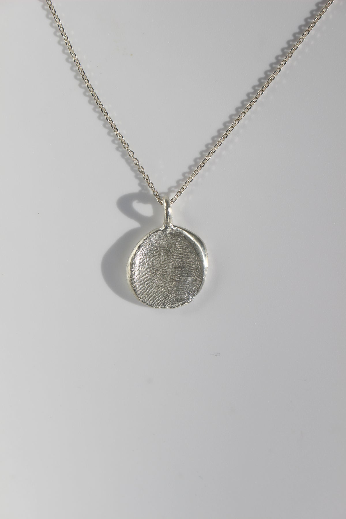 Fingerprint & Paw Print Necklace