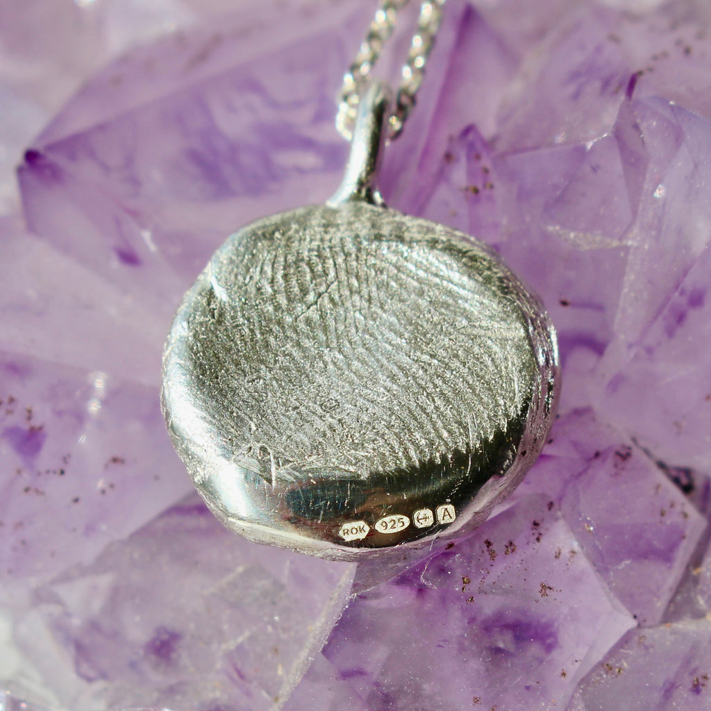 Fingerprint & Paw Print Necklace
