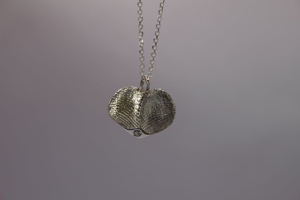 Fingerprint & Paw Print Necklace