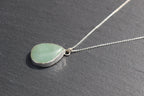 Aventurine Teardrop Necklace