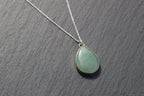 Aventurine Teardrop Necklace