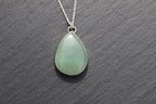Aventurine Teardrop Necklace