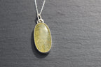 Prehnite Lozenge Pendant
