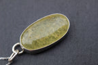 Prehnite Lozenge Pendant