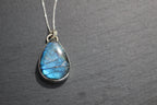 Labradorite Teardrop Pendant