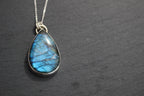 Labradorite Teardrop Pendant