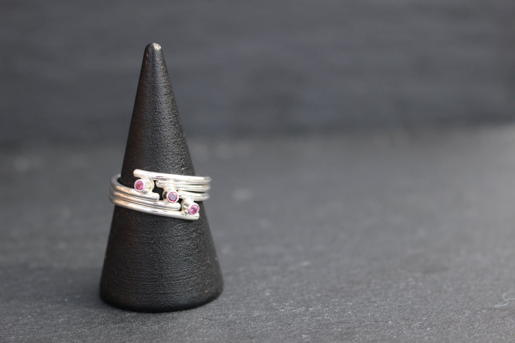 Lightening Stacking Ring
