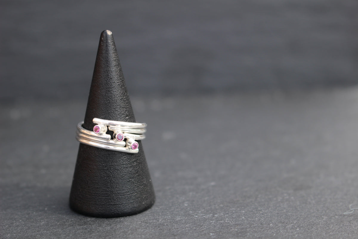 Lightening Stacking Ring