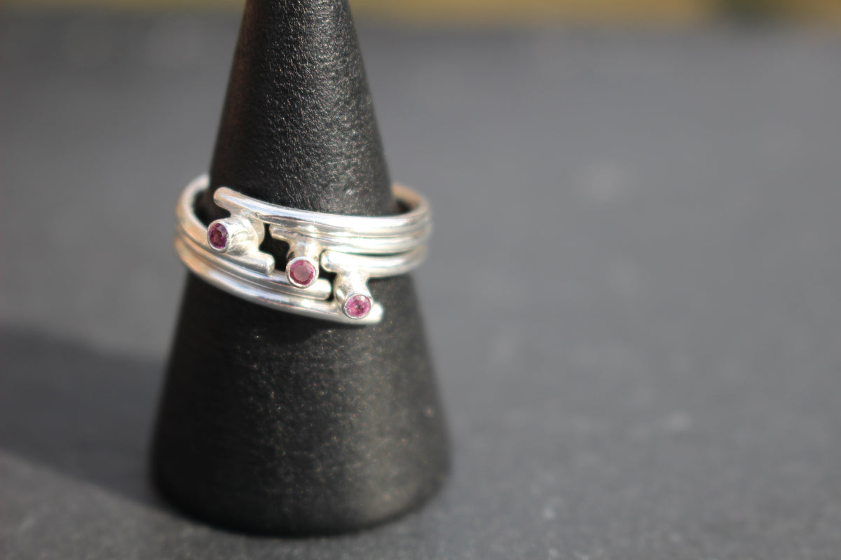 Lightening Stacking Ring