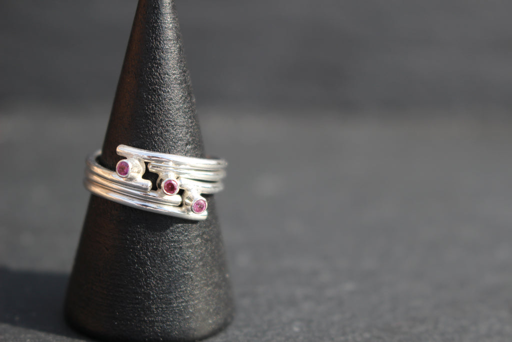 Lightening Stacking Ring