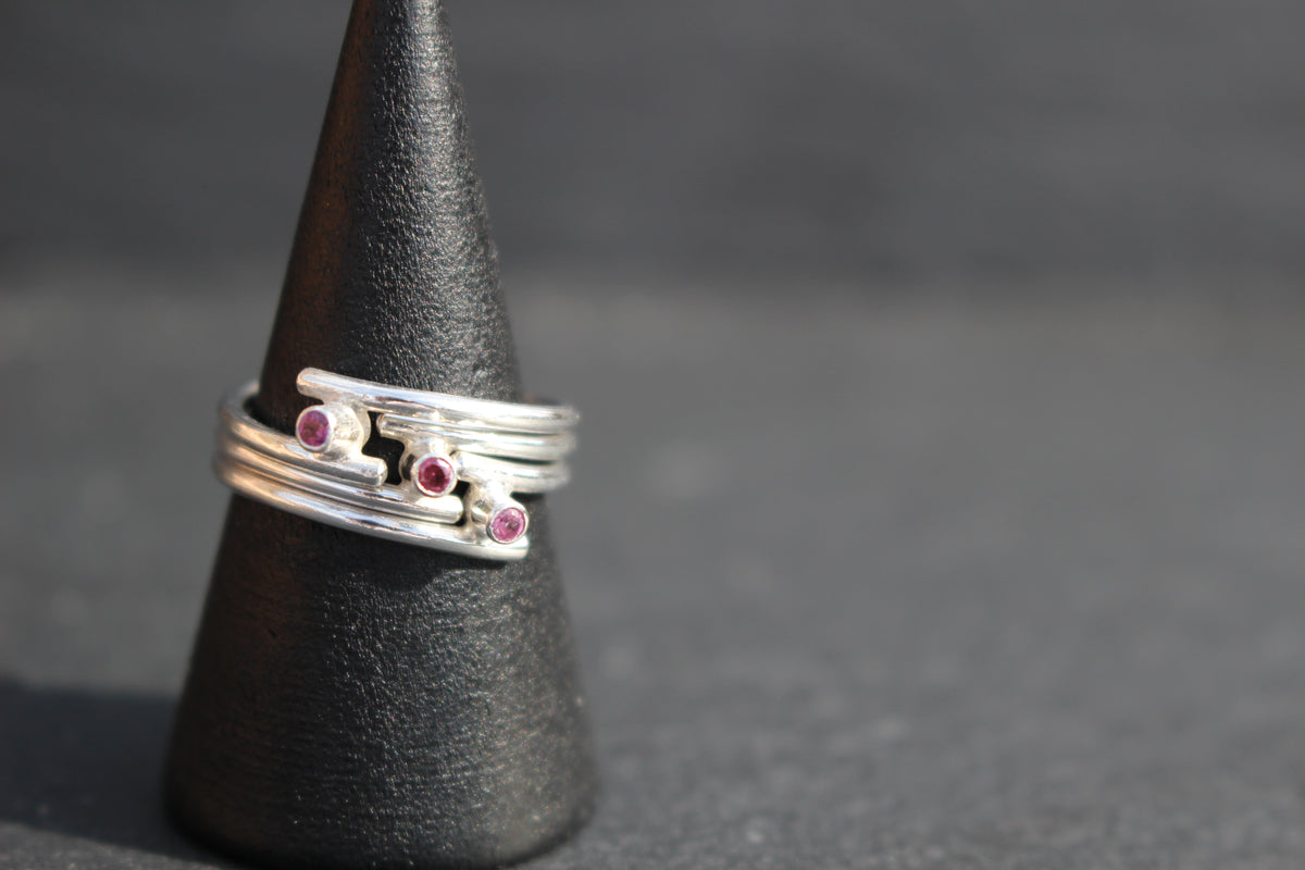 Lightening Stacking Ring
