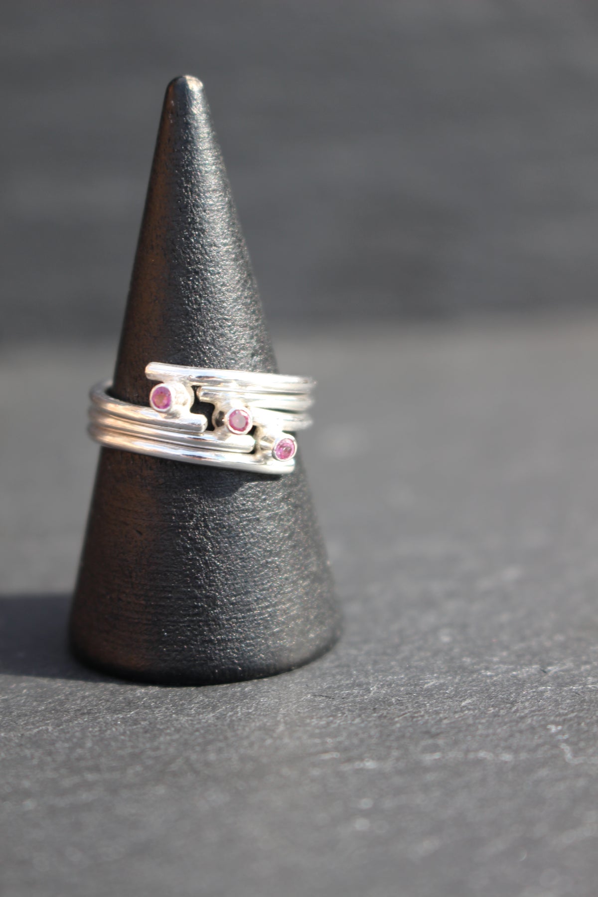 Lightening Stacking Ring
