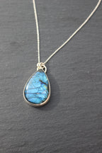 Labradorite Teardrop Pendant