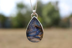 Labradorite Teardrop Pendant