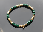 Gemstone Stretch Bracelet 14ct Gold Filled