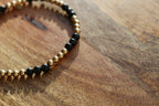 Gemstone Stretch Bracelet 14ct Gold Filled