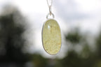 Prehnite Lozenge Pendant