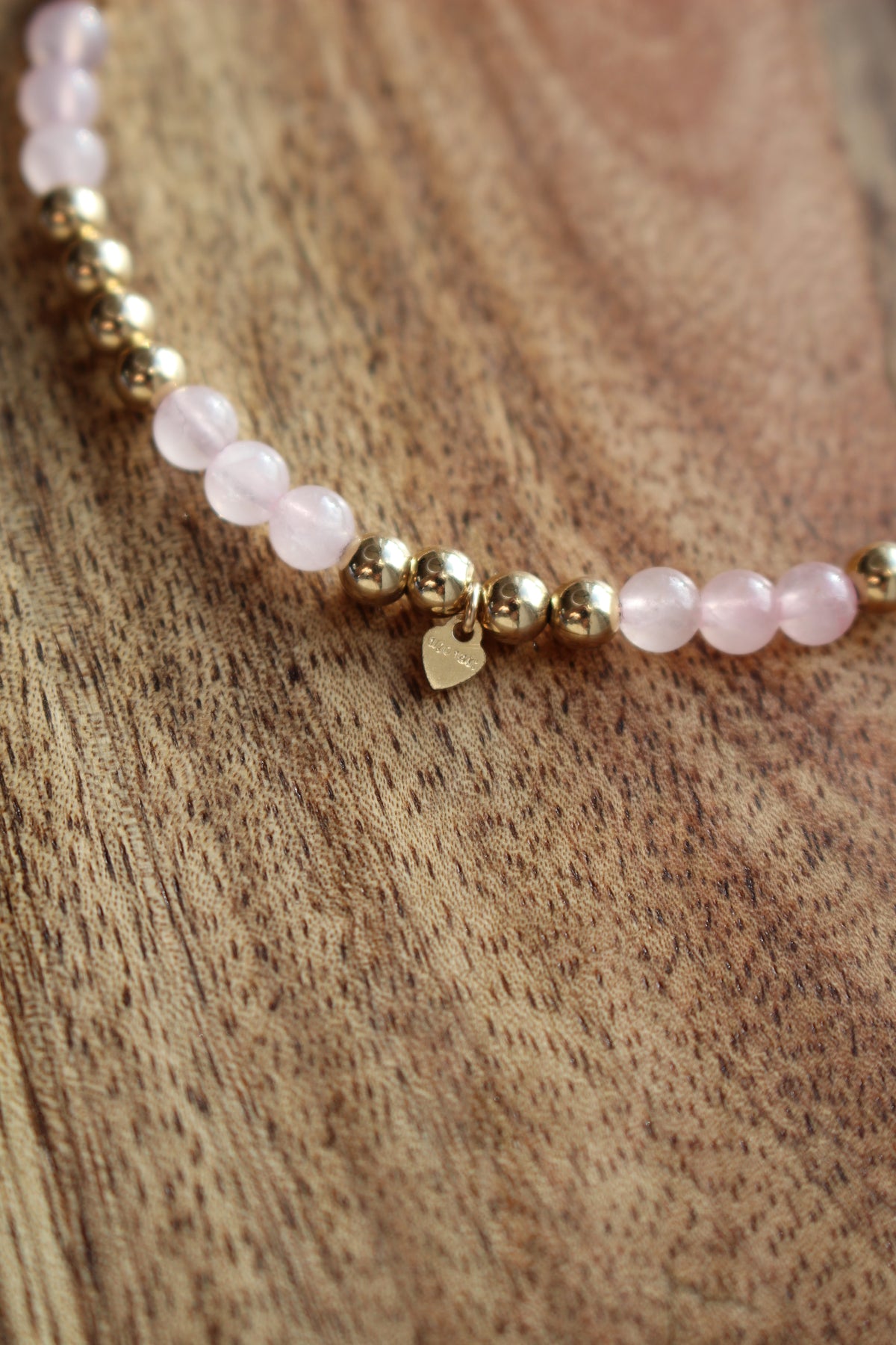 Gemstone Stretch Bracelet 14ct Gold Filled