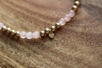 Gemstone Stretch Bracelet 14ct Gold Filled