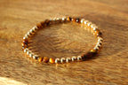 Gemstone Stretch Bracelet 14ct Gold Filled